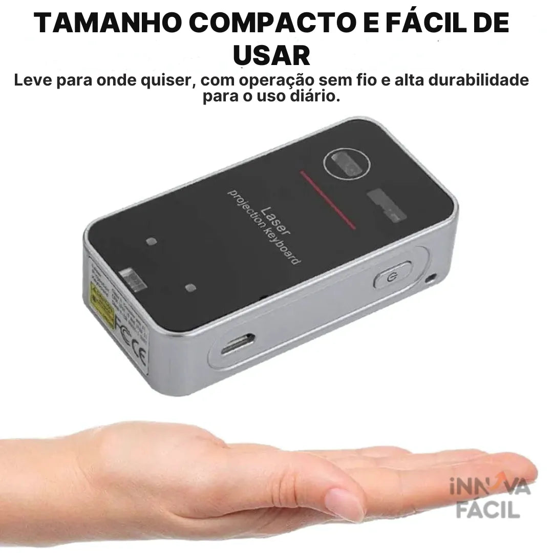 Teclado De Projeção ProLaser | Innova Fácil