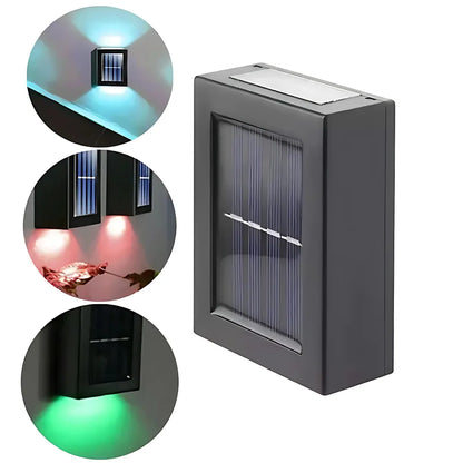 Luz Solar LED para Cerca com Sensor de Luz e Energia Solar | Innova Fácil