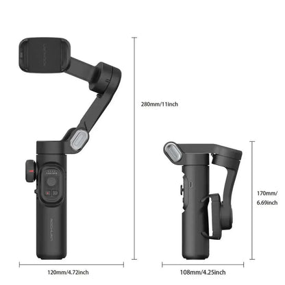 Estabilizador Portátil Com Controle De Zoom E Rastreamento Ativo | Innova Fácil