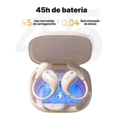 Fone Bluetooth Tradutor MINISO X33 com Baixa Latência e Bateria 45h | Innova Fácil