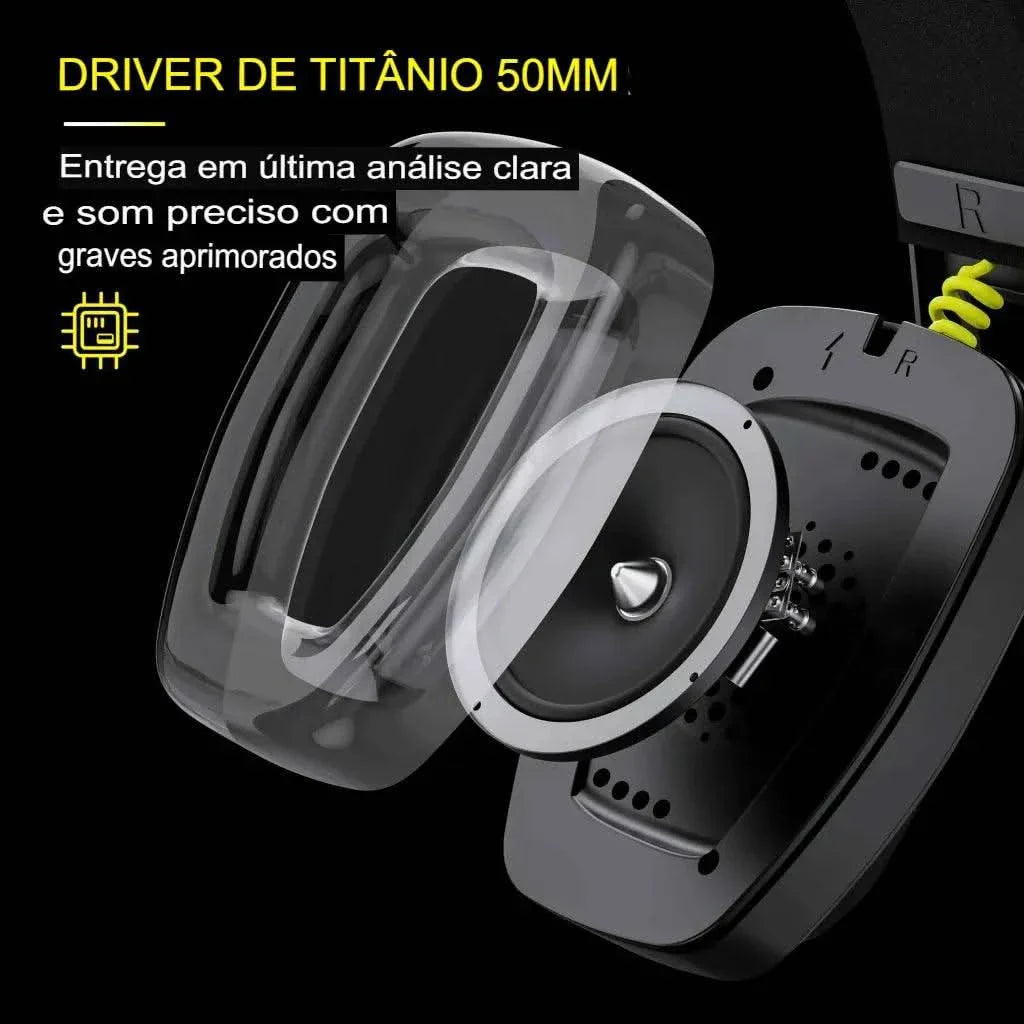 Headset Gamer NUBWO Pro Gamer Wireless + Bluetooth | Innova Fácil