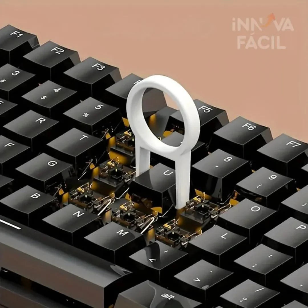 Kit De Limpeza InnovaClean 8 Em 1 – Para Fones, Teclados, Celulares E Mais | Innova Fácil