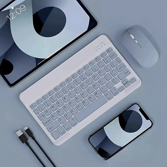 Kit Teclado E Mouse Wireless BlueConnect 5.2 – Conectividade E Precisão | Innova Fácil