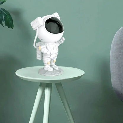 Projetor De Luz Astronauta – Galáxia Brilhante E Atmosfera Incrível | Innova Fácil