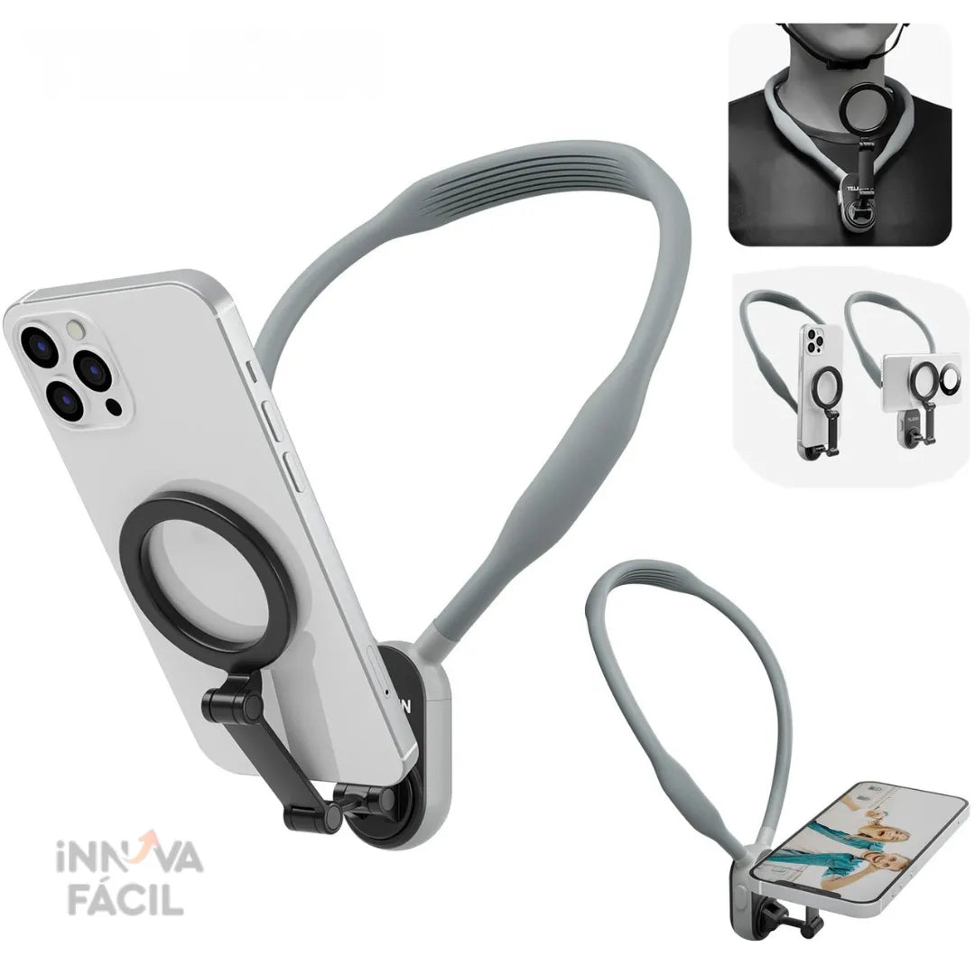Suporte Magnético de Pescoço NeckMag Pro | Innova Fácil