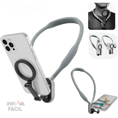 Suporte Magnético de Pescoço NeckMag Pro | Innova Fácil